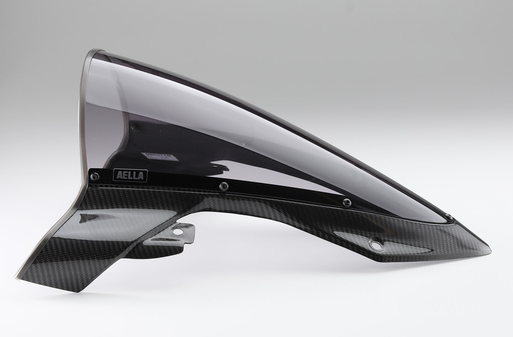 AELLA Carbon Fiber Trim Racing Windscreen For the BMW S1000RR and 