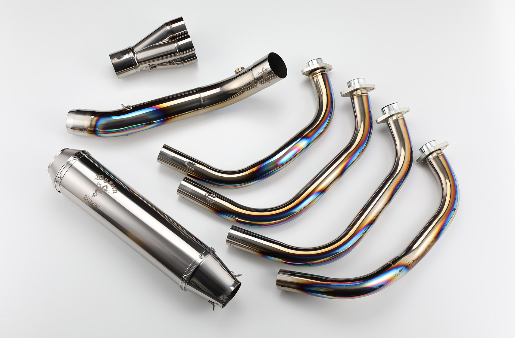 AELLA Full Titanium Exhaust for Kawasaki Z900RS / Cafe