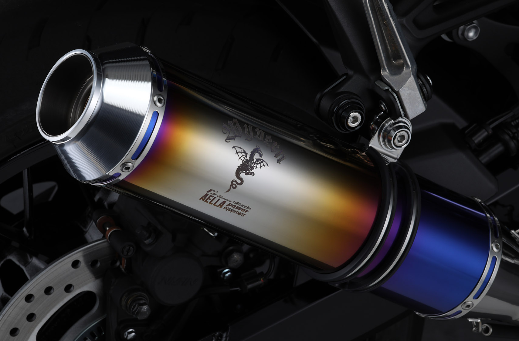 AELLA Full Titanium Exhaust for Kawasaki Z900RS / Cafe