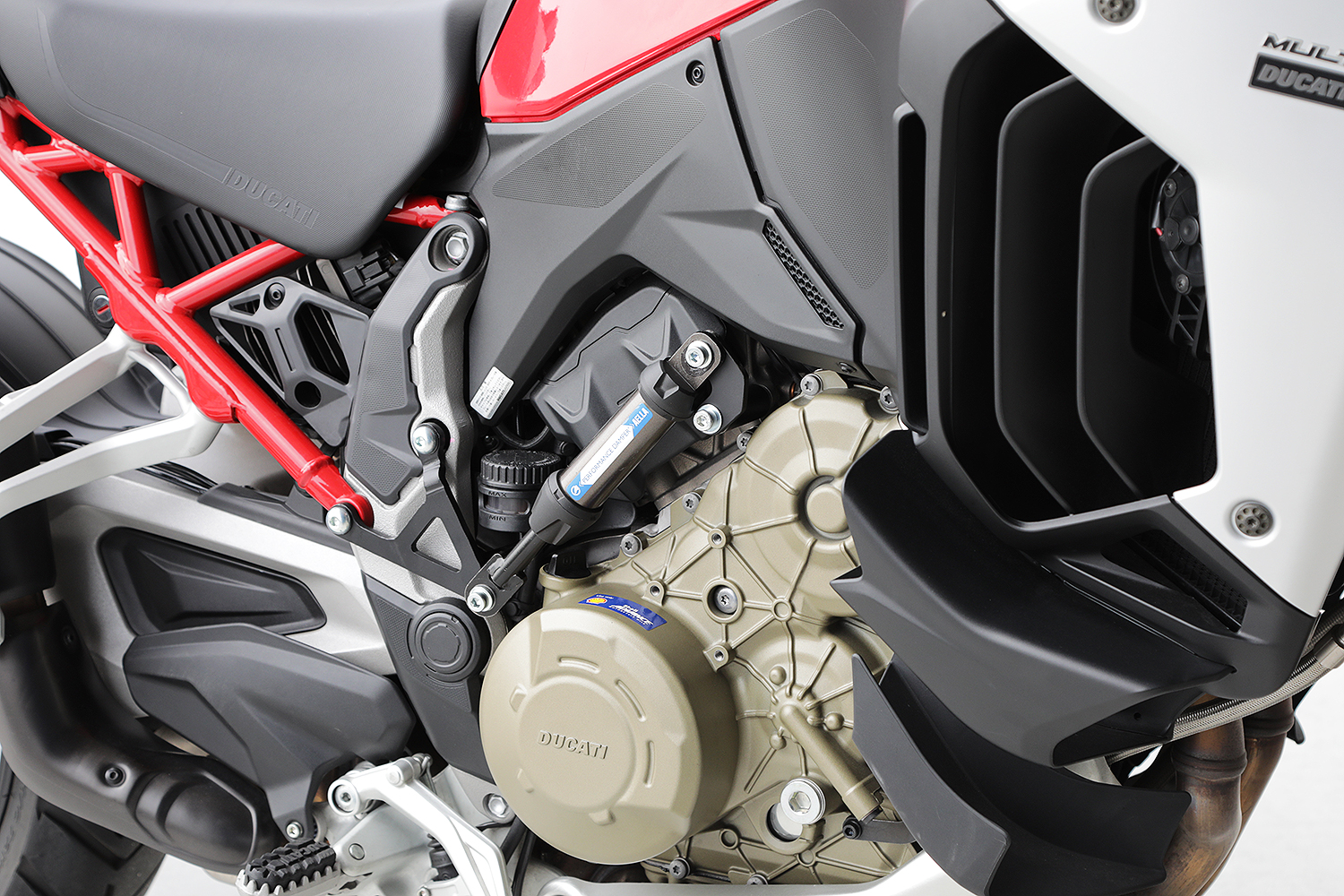 AELLA / Active Performance Frame Damper for Ducati Multistrada V4 
