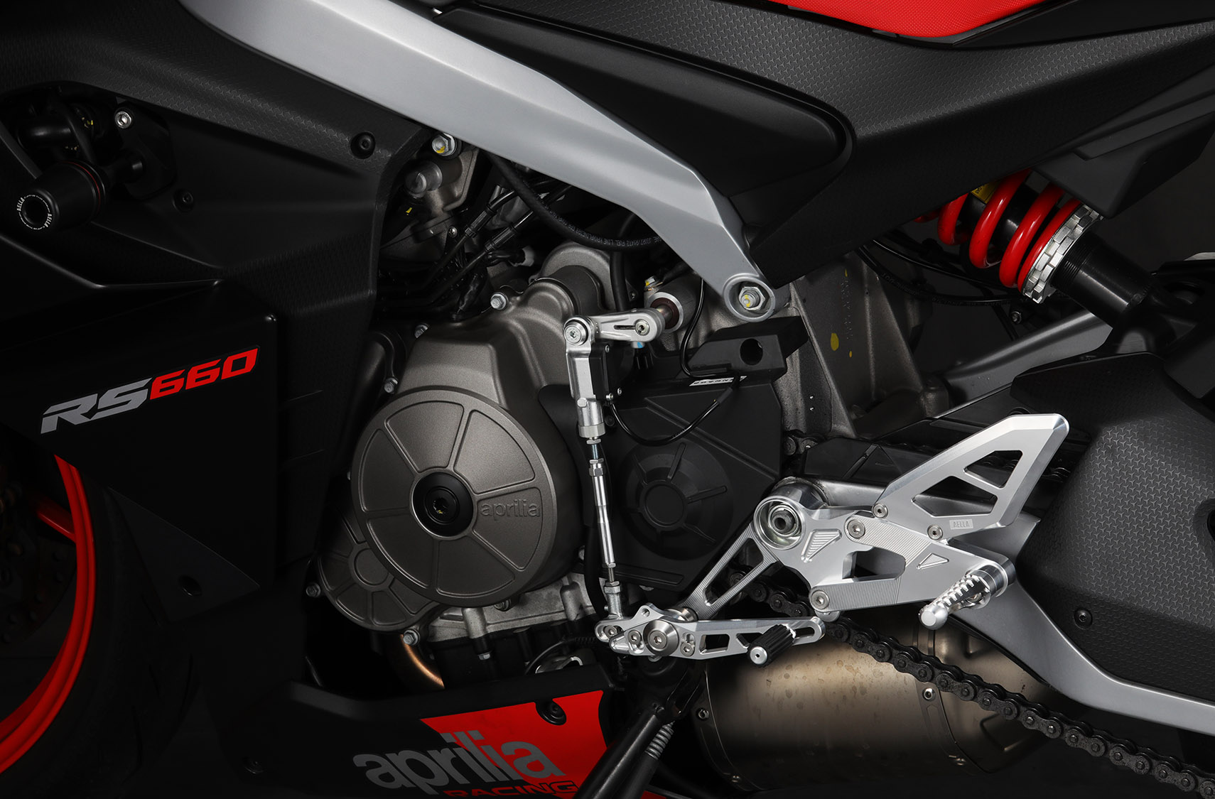 Rs660 Spider Rearsets AELLA Riding Step Kit (Rearsets) For the Aprilia RS 660