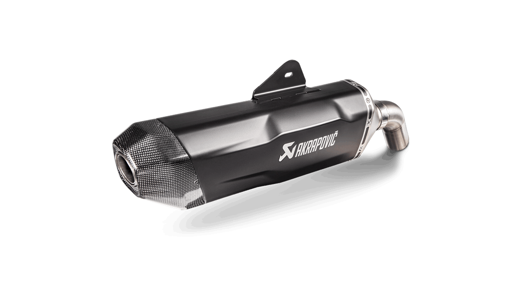  F750GS、F850GS用　マフラー　アクラポビッチス　AKRAPO Akrapovic Slip-On Exhaust BMW F750GS / F850GS / Adventure 2017+