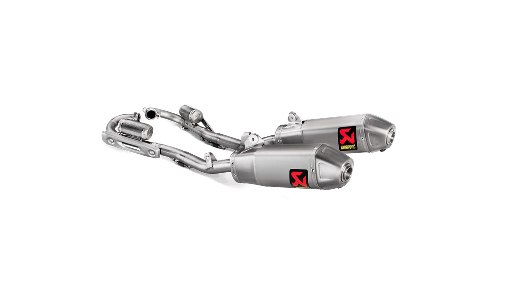 Akrapovic Full Dual Exhaust System Honda CRF250R / CRF250RX 2018+ Akrapovic Full Dual Exhaust System Honda CRF250R / CRF250RX 2018+