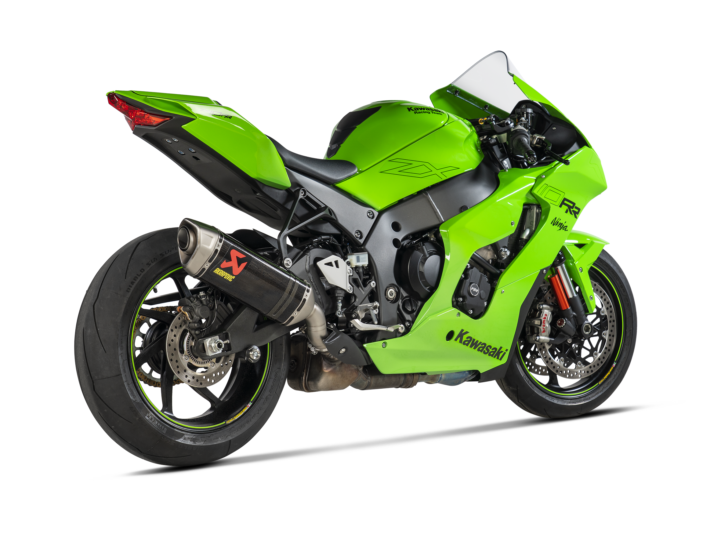 Akrapovic Carbon Fiber Slip-On Exhaust Kawasaki ZX-10R (2021+) Akrapovic Carbon Fiber Slip-On Exhaust Kawasaki ZX-10R (2021+)