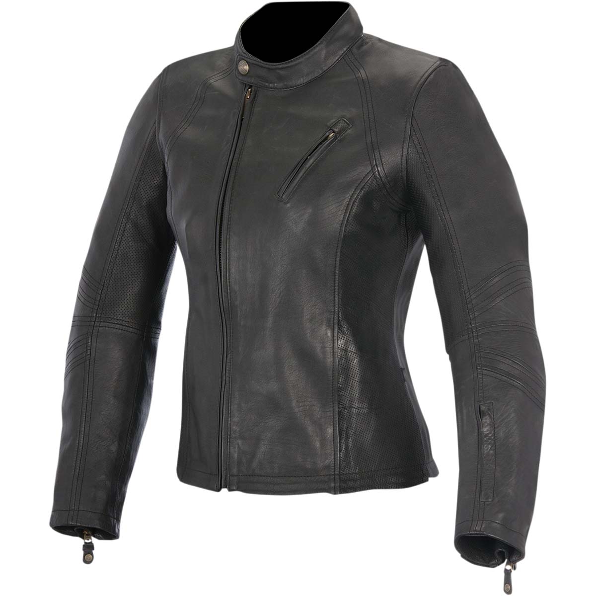 Alpinestars Stella Oscar Shelly Leather Jacket - Black