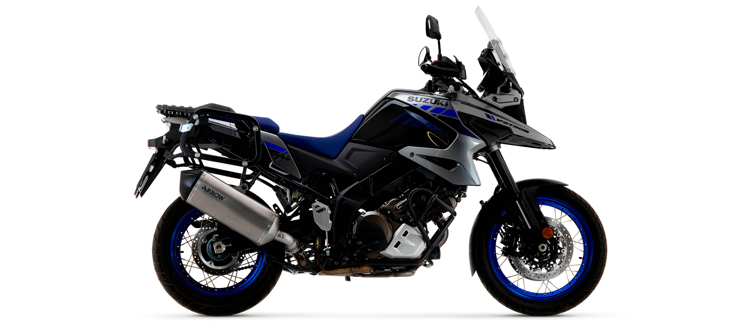 Arrow Exhaust for the Suzuki V-Strom 1050 2020-2022 Arrow Exhaust for the Suzuki V-Strom 1050 2020-2022