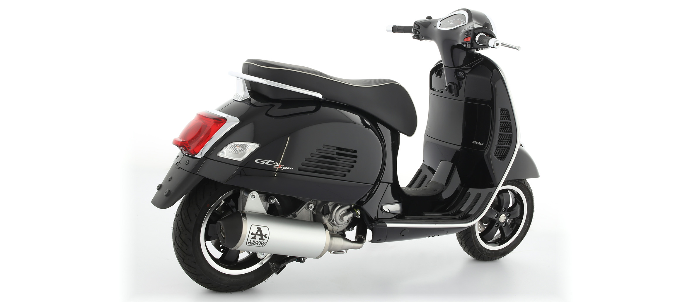 Arrow Exhaust for the Vespa GTS 300 2021