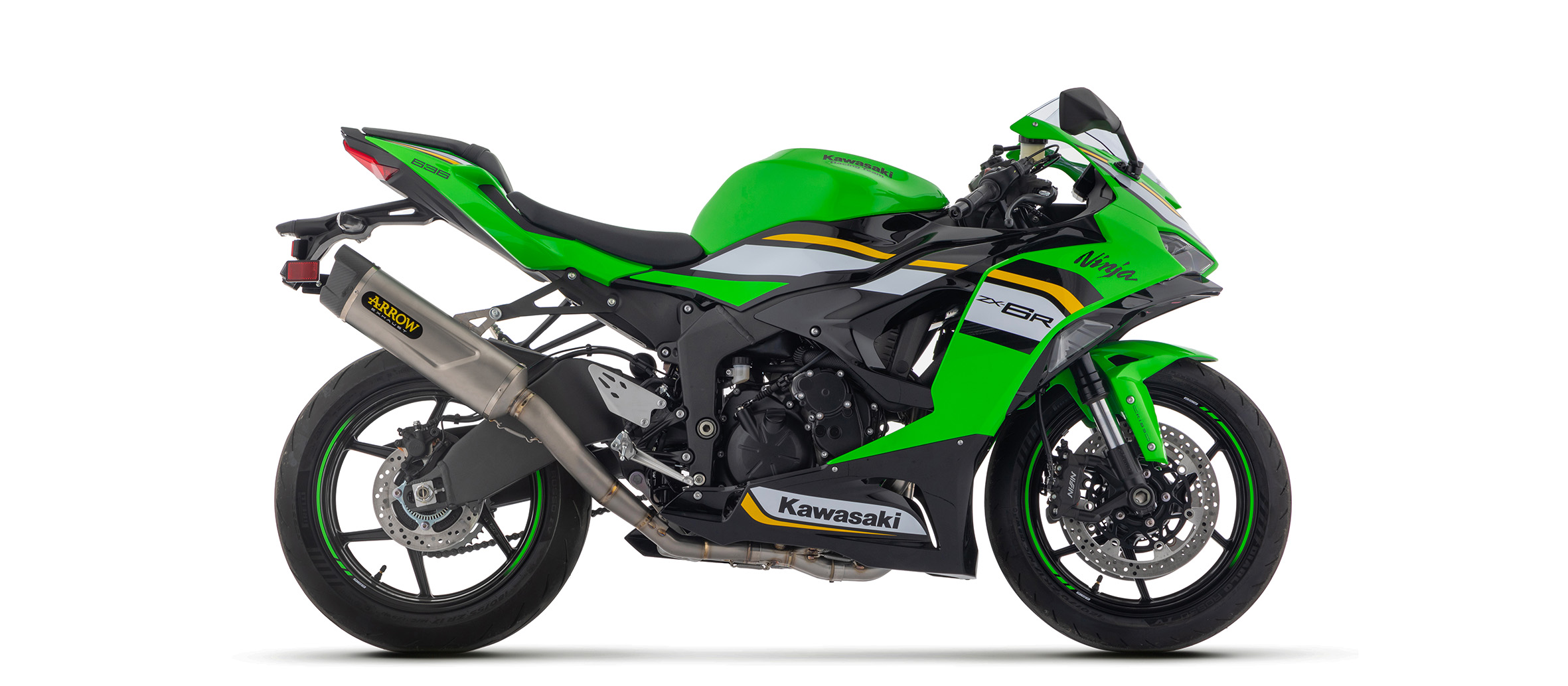Arrow マフラー Kawasaki ZX-6R Arrow KAWASAKI ZX-6R 636 2013 -2020 フルエキゾーストマフラ