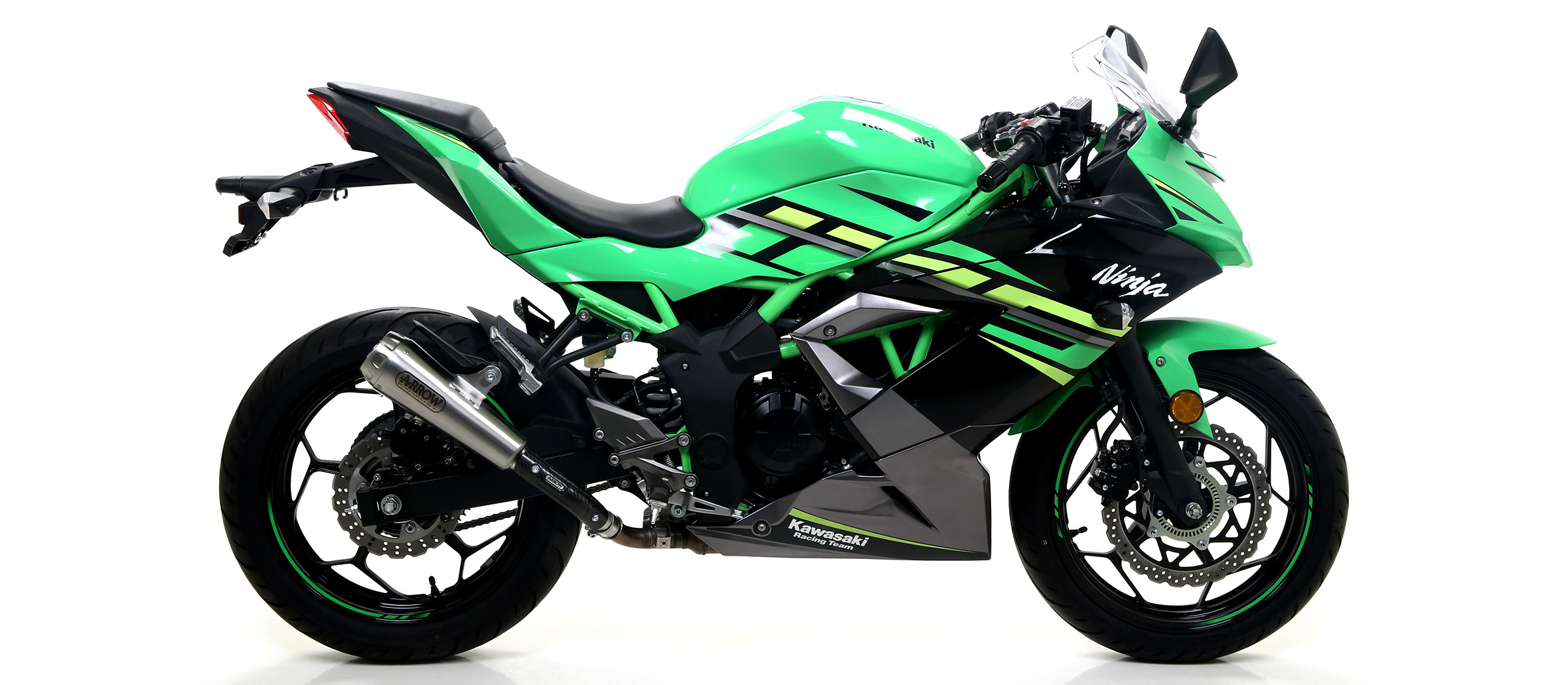 Arrow Exhaust for the Kawasaki Ninja 125 2019 2020
