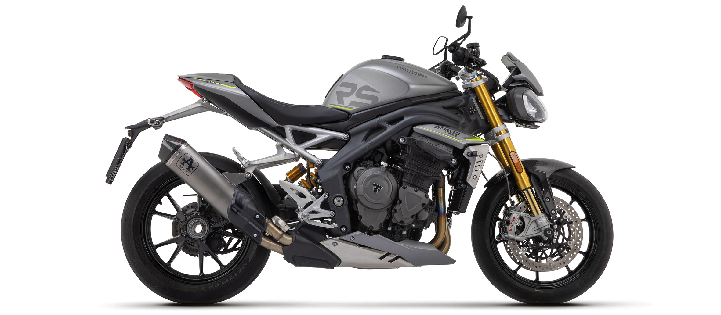 Speed triple 1200 rs exhaust hotsell