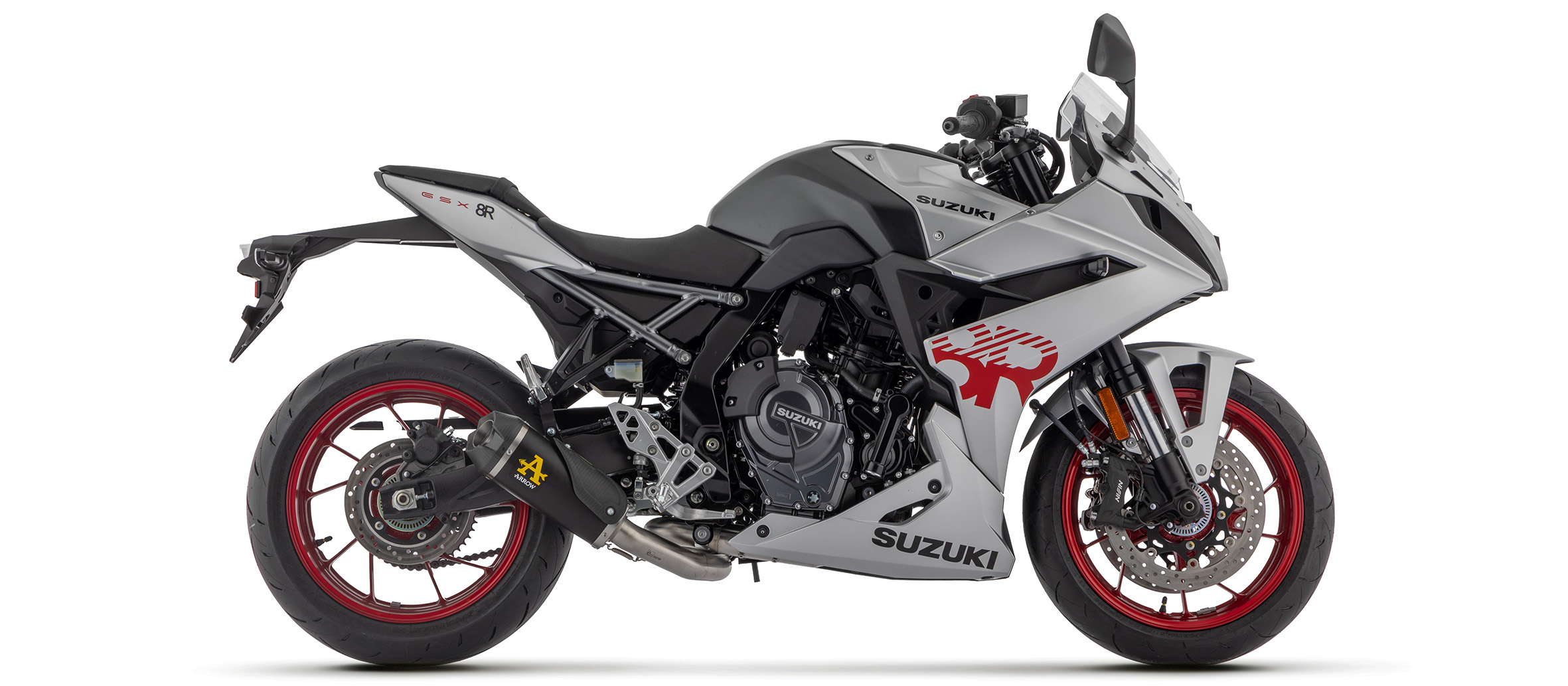 Arrow Exhaust for the Suzuki GSX-8S (2023)