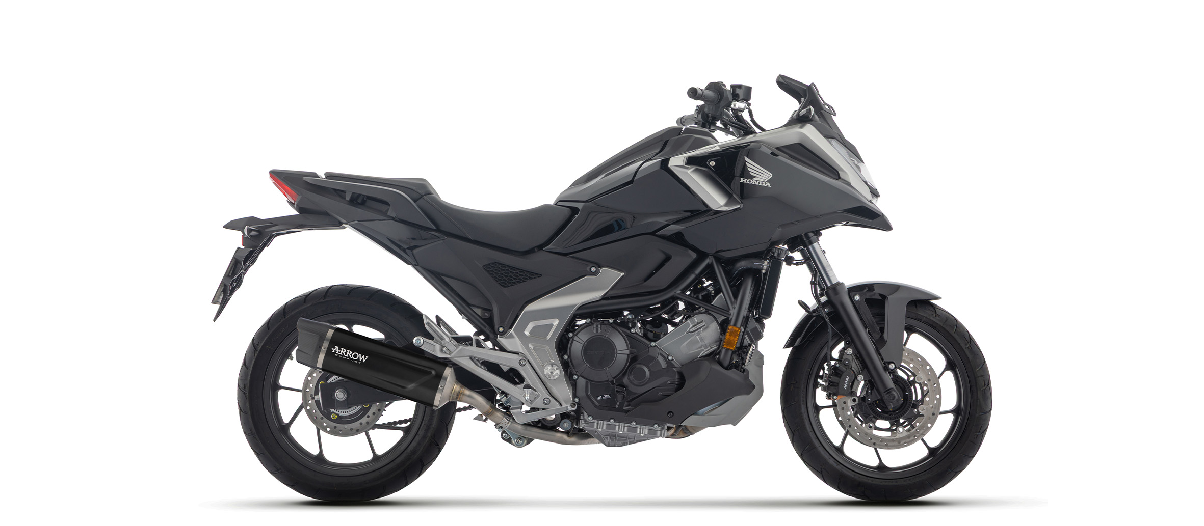 Arrow Exhaust for the Honda NC750X 2025 Arrow Exhaust for the Honda NC750X 2025