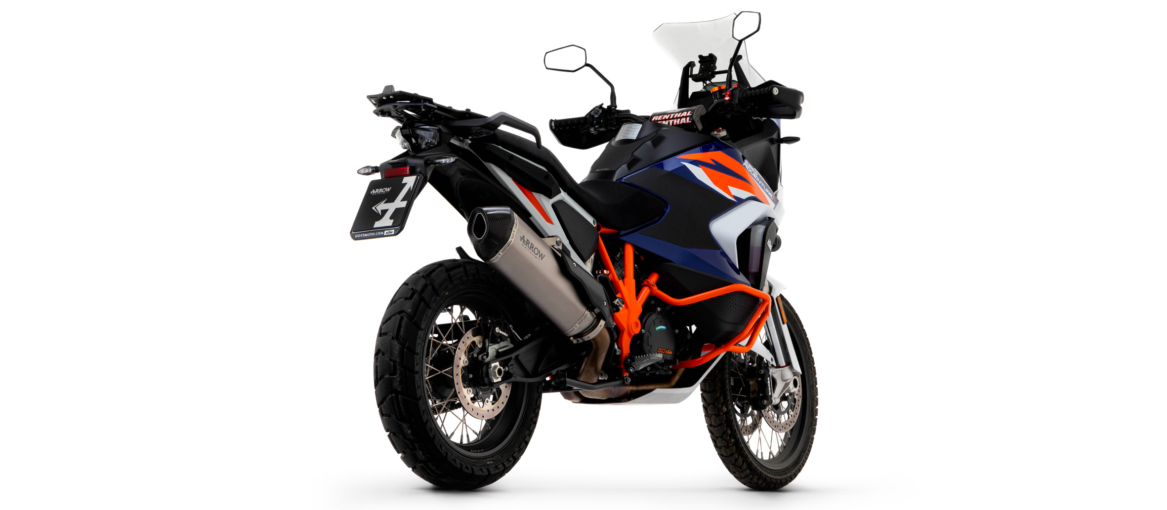 アムロウ Arrow Exhaust for the KTM 1290 Super Adventure S/R 2021-2023