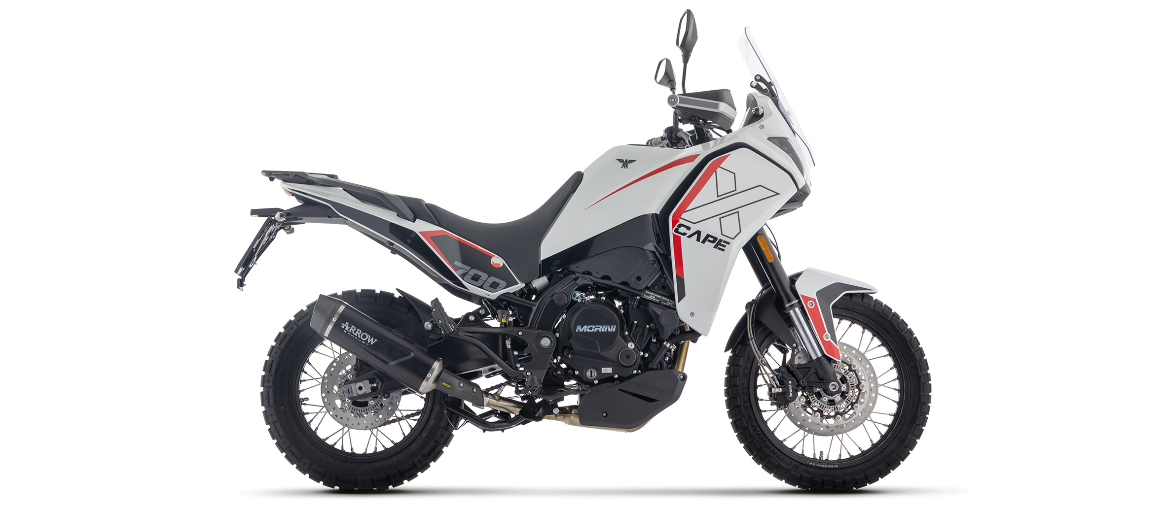 Arrow Exhausts for the Moto Morini X-CAPE 700 2025 Arrow Exhausts for the Moto Morini X-CAPE 700 2025