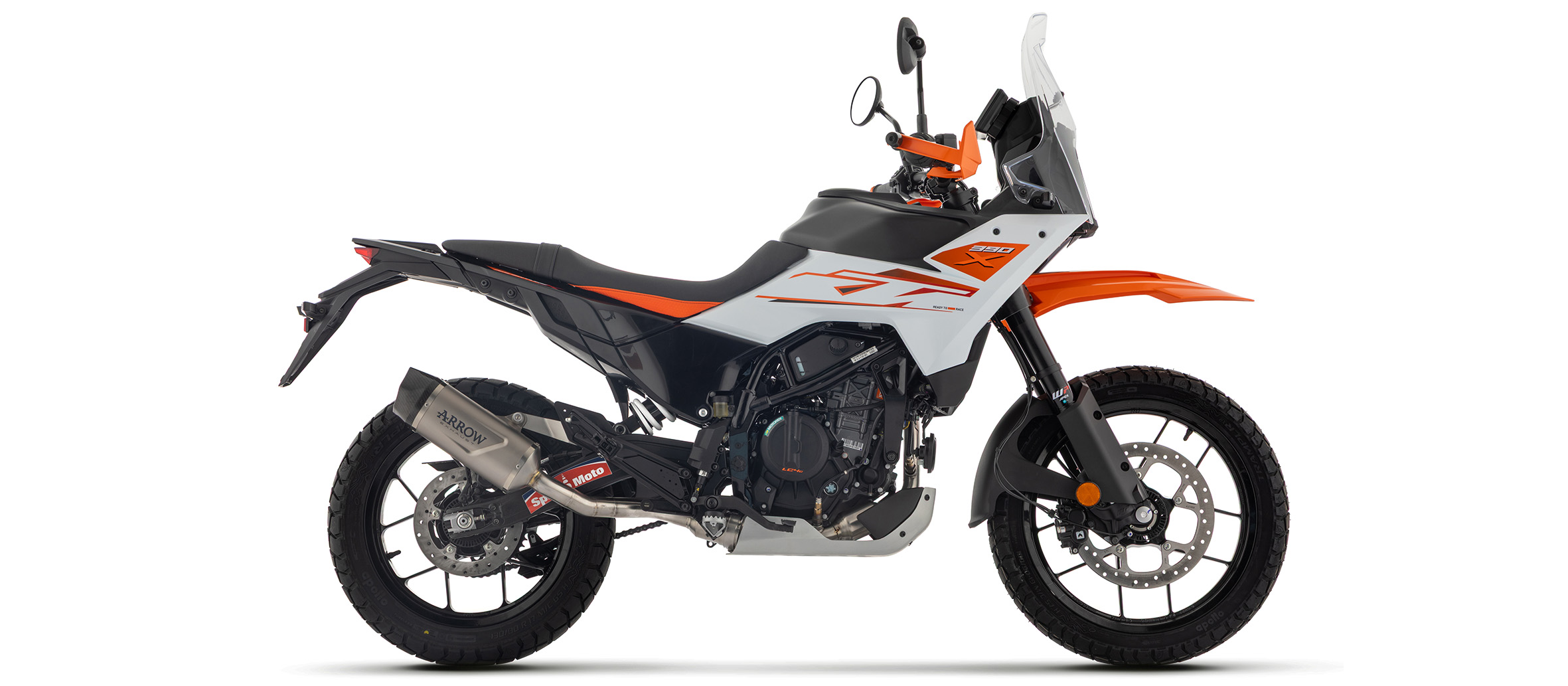 Arrow Exhaust for the KTM 390 Adventure R/X 2025-2026 Arrow Exhaust for the KTM 390 Adventure R/X 2025-2026