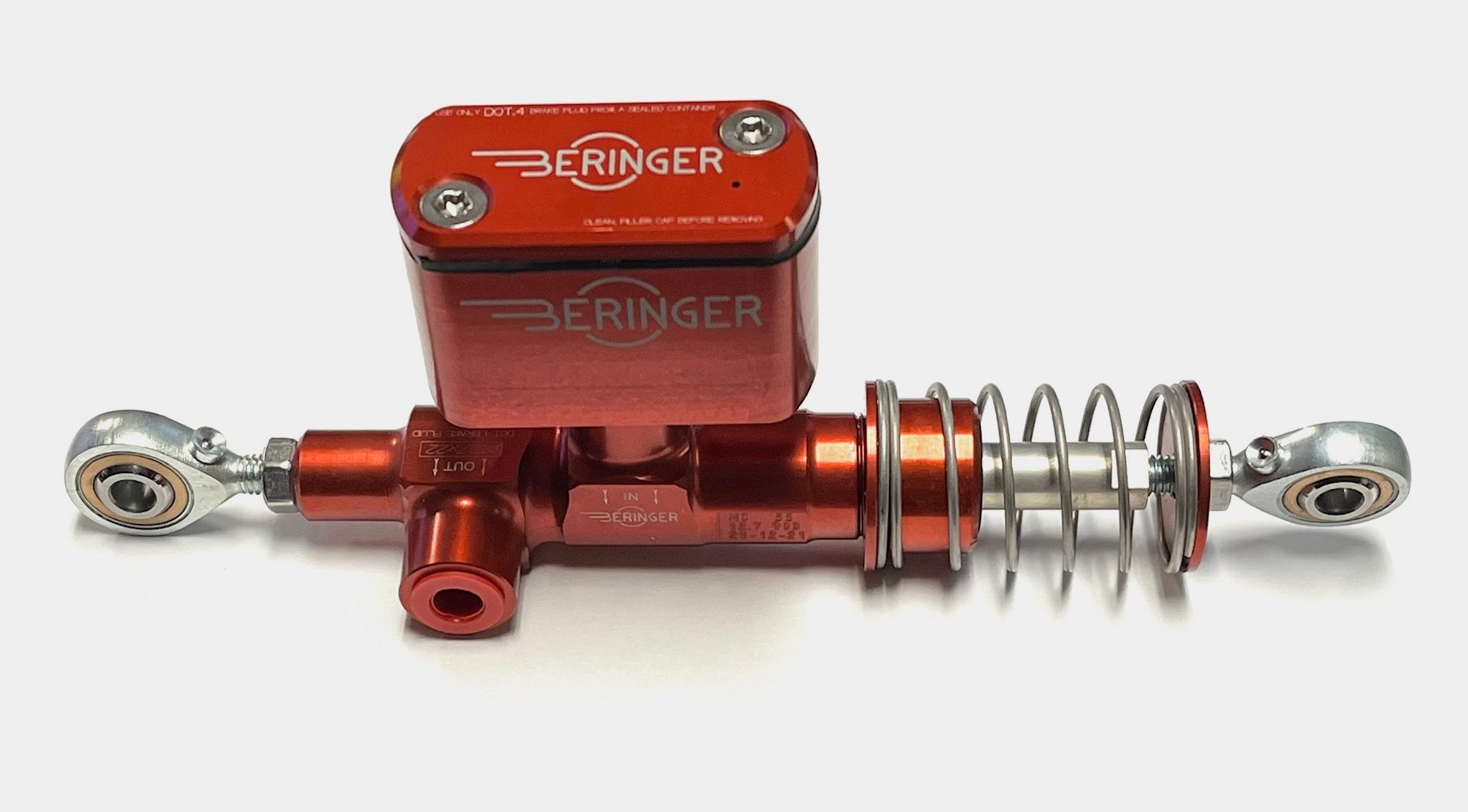 Beringer Billet Horizontal Mount Reservoir for MC12790D 12.7mm Floating Rear Brake Master Cylinder Beringer Billet Horizontal Mount Reservoir for MC12790D 12.7mm Floating Rear Brake Master Cylinder