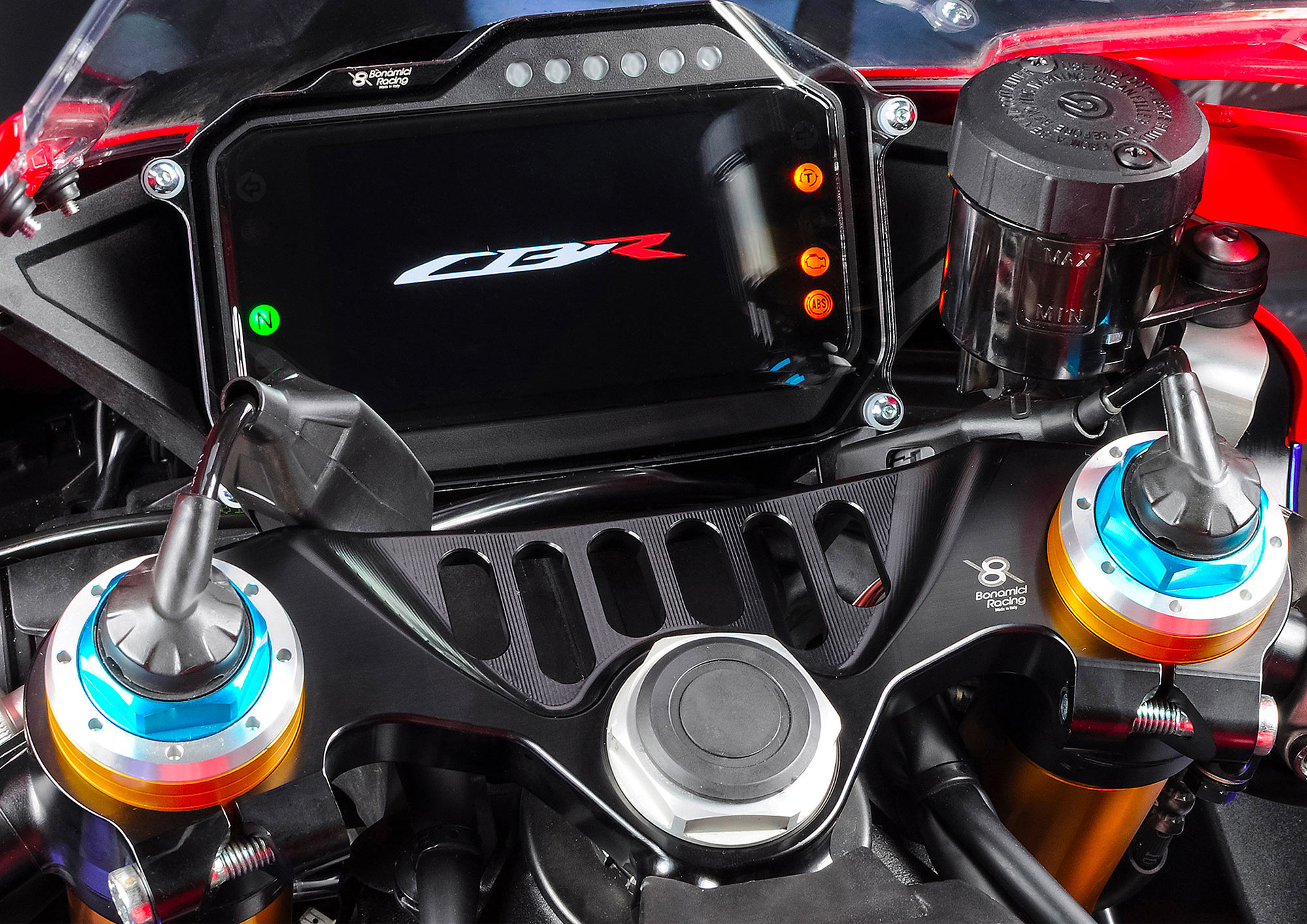 Bonamici Racing Top Triple Clamp for the Honda 1000 RR-R Fireblade 2020 ...