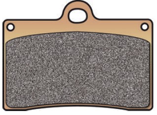 Brembo Z04 / Z03 / Z10 / OE Brake Pads for Brembo P4 30/34mm caliper / Yamaha - Pad Shape D Brembo Z04 / Z03 / Z10 / OE Brake Pads for Brembo P4 30/34mm caliper / Yamaha - Pad Shape D