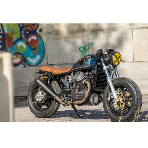 C Racer Flat Scrambler Seat For The Honda Cx500 Scrfcx