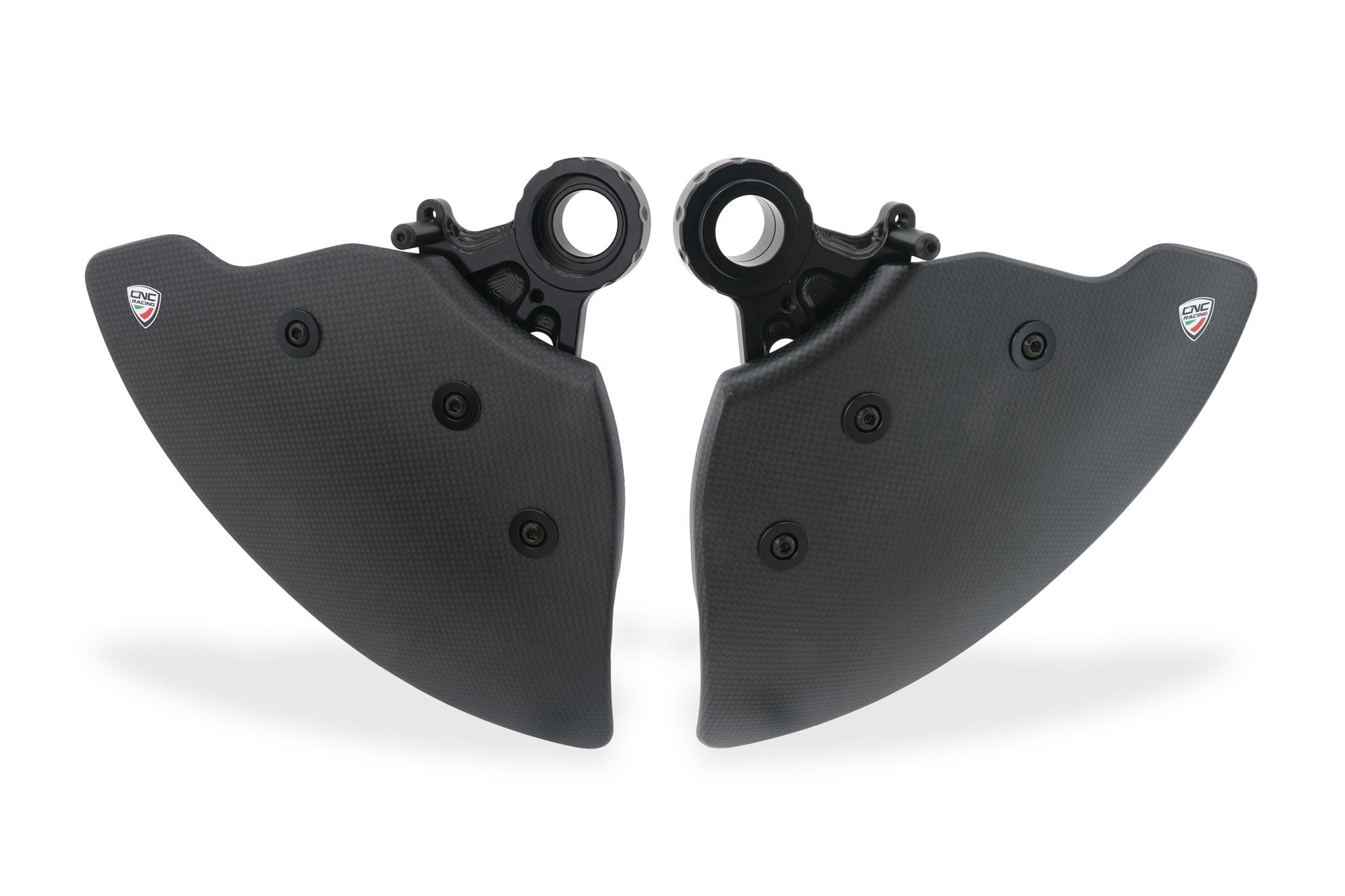 CNC Racing Carbon Fiber GP EVO Front Brake Rotor Cooling Ducts For 