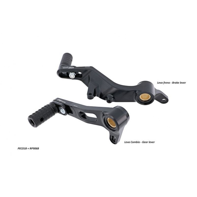 CNC Racing SLIDE Adjustable Foot Lever Kit for Ducati Monster 1200 