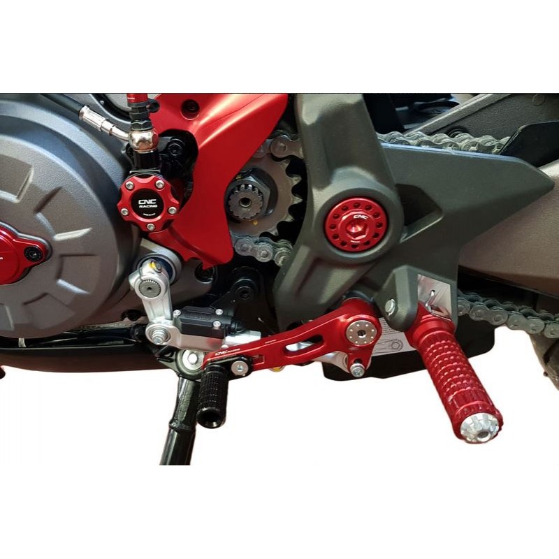 CNC Racing SLIDE Adjustable Foot Lever Kit for Ducati Monster 1200 