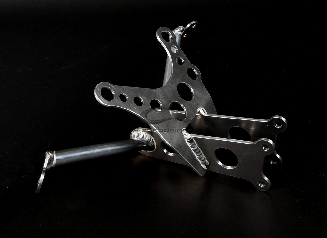 CARBONIN ALUMINUM RACING FRONT FAIRING STAY FOR APRILIA RSV4 (2009>) CARBONIN ALUMINUM RACING FRONT FAIRING STAY FOR APRILIA RSV4 (2009>)