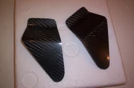 CARBONVANI - DUCATI MONSTER CARBON FIBER HEADLIGHT CAP BRACKETS CARBONVANI - DUCATI MONSTER CARBON FIBER HEADLIGHT CAP BRACKETS