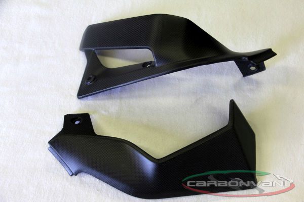 CARBONVANI - DUCATI SCRAMBLER CARBON FIBER RADIATOR COVER SET CARBONVANI - DUCATI SCRAMBLER CARBON FIBER RADIATOR COVER SET
