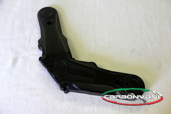CARBONVANI - DUCATI SCRAMBLER CARBON FIBER ENGINE BELT COVER KIT - UPPER AND LOWER CARBONVANI - DUCATI SCRAMBLER CARBON FIBER ENGINE BELT COVER KIT - UPPER AND LOWER