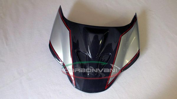 CARBONVANI - DUCATI MONSTER M1100 / M796 / M696 CARBON FIBER TAIL RACING - SILVER CARBONVANI - DUCATI MONSTER M1100 / M796 / M696 CARBON FIBER TAIL RACING - SILVER