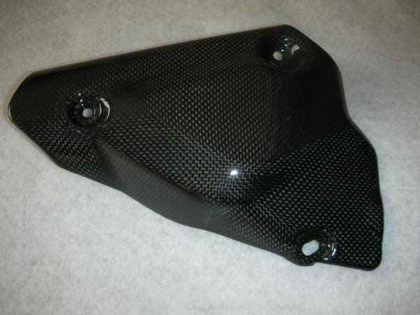CARBONVANI - DUCATI 848 / 1098 & 1198 CARBON FIBER EXHAUST COLLECTOR GUARD (2007-13) CARBONVANI - DUCATI 848 / 1098 & 1198 CARBON FIBER EXHAUST COLLECTOR GUARD (2007-13)