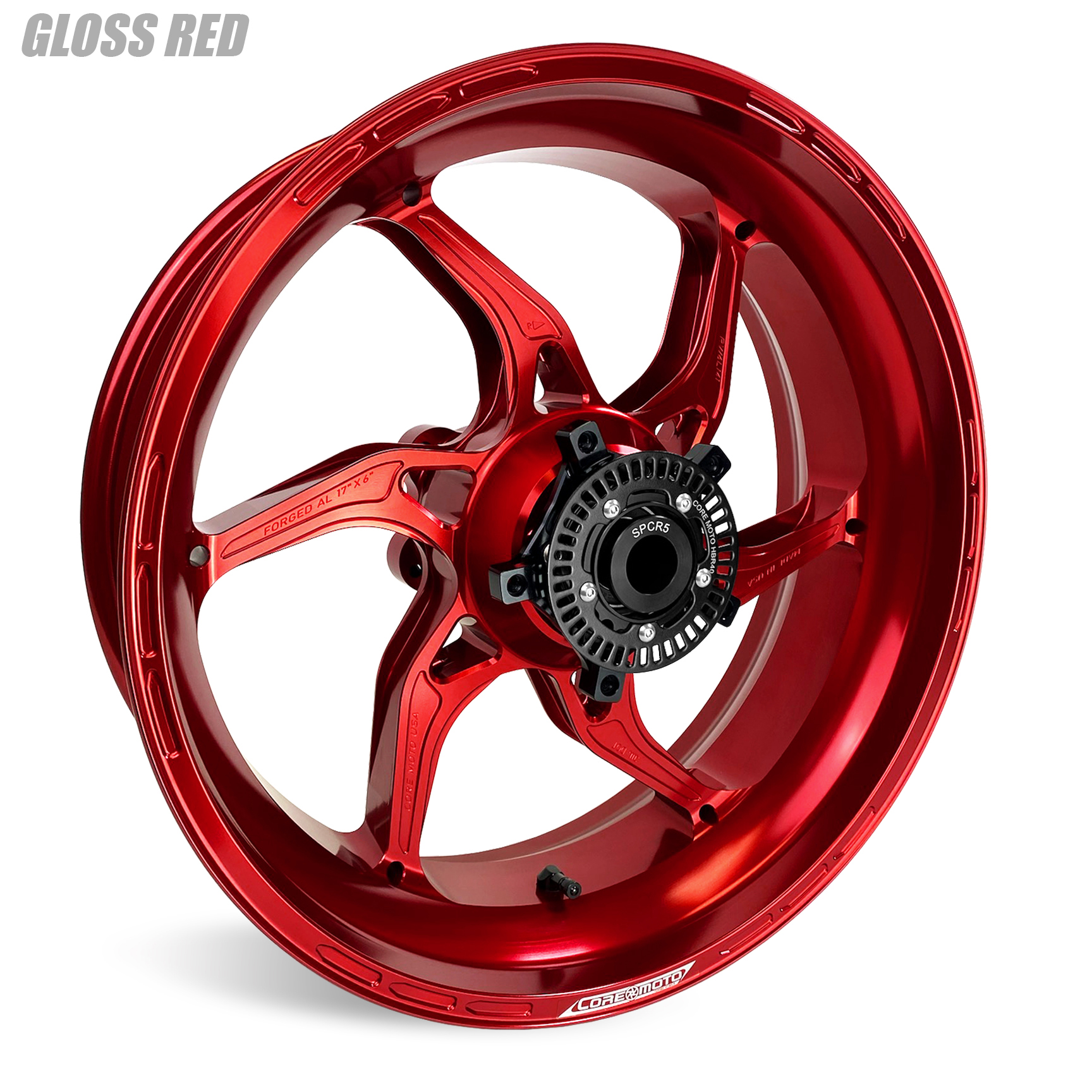 Core Moto APEX-6 Forged Aluminum Wheels for the Kawasaki ZX-10R (06-10)