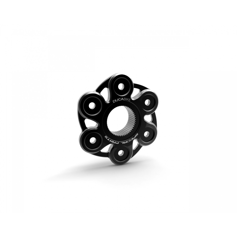 DBK Special Parts (Ducabike) 6 Hole Rear Sprocket Hub Flange Carrier for the Ducati Panigale V4 / S / Speciale DBK Special Parts (Ducabike) 6 Hole Rear Sprocket Hub Flange Carrier for the Ducati Panigale V4 / S / Speciale