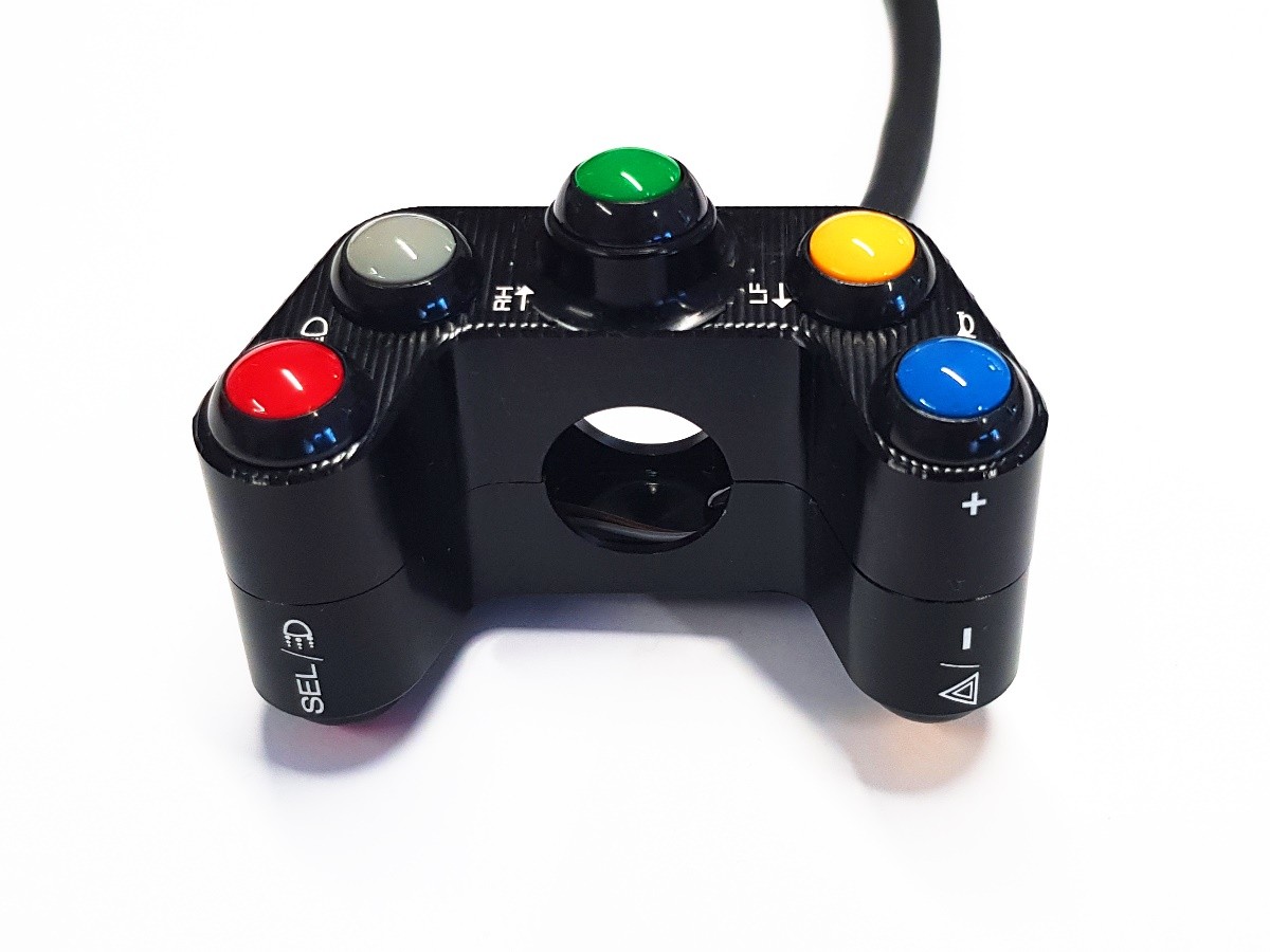 DBK Special Parts (Ducabike) 8 Button Left Hand Street Switch for Panigale / Streetfighter V4 / S / R / Speciale DBK Special Parts (Ducabike) 8 Button Left Hand Street Switch for Panigale / Streetfighter V4 / S / R / Speciale