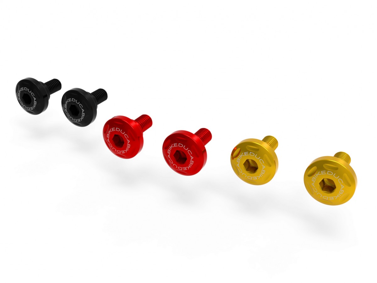 DBK Special Parts (Ducabike) Forward Heat Shield Bolt Kit for the Ducati Scrambler 800 (2023+) DBK Special Parts (Ducabike) Forward Heat Shield Bolt Kit for the Ducati Scrambler 800 (2023+)
