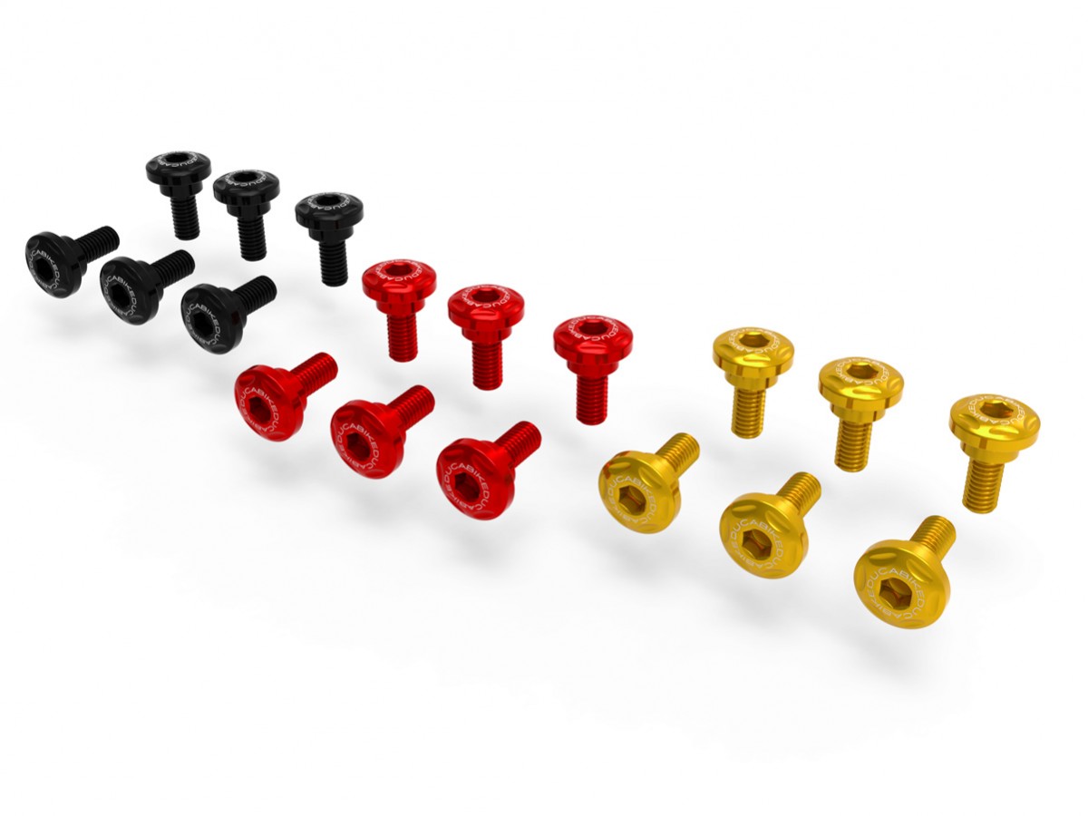 DBK Special Parts (Ducabike) Front Fender (Mudguard) Bolt Kit for the Ducati Multistrada V4 / S / Sport DBK Special Parts (Ducabike) Front Fender (Mudguard) Bolt Kit for the Ducati Multistrada V4 / S / Sport