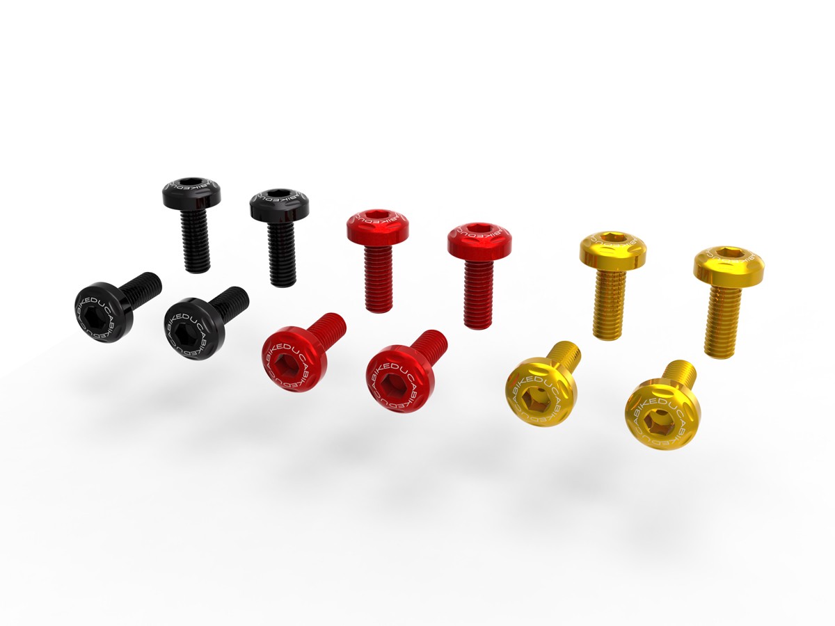 DBK Special Parts (Ducabike) Undertail Screw Kit for the Ducati Monster 937 and Streetfighter V4 /V2 DBK Special Parts (Ducabike) Undertail Screw Kit for the Ducati Monster 937 and Streetfighter V4 /V2
