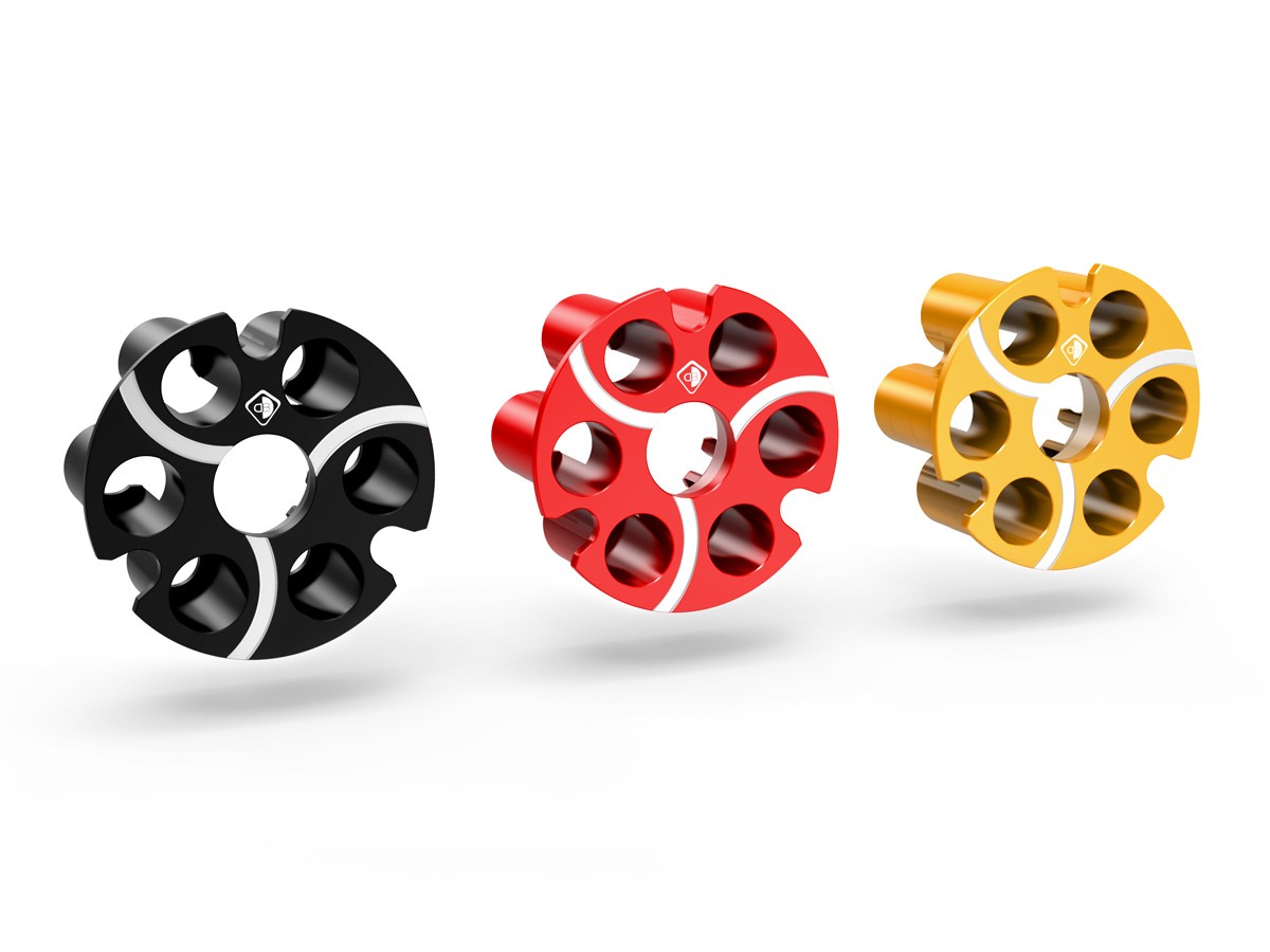 DBK Special Parts (Ducabike) Contrast Cut Pressure Plate for Ducati's with 6 spring Wet Clutches DBK Special Parts (Ducabike) Contrast Cut Pressure Plate for Ducati's with 6 spring Wet Clutches