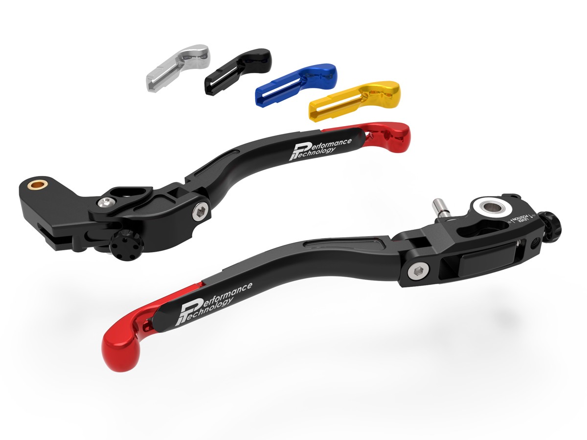 DBK Special Parts (Ducabike) Performance Technology L28 EVO Folding Lever Set for Aprilia RSV4 / Tuono V4 and RS 660 / Tuono 660 (2021+) DBK Special Parts (Ducabike) Performance Technology L28 EVO Folding Lever Set for Aprilia RSV4 / Tuono V4 and RS 660 / Tuono 660 (2021+)
