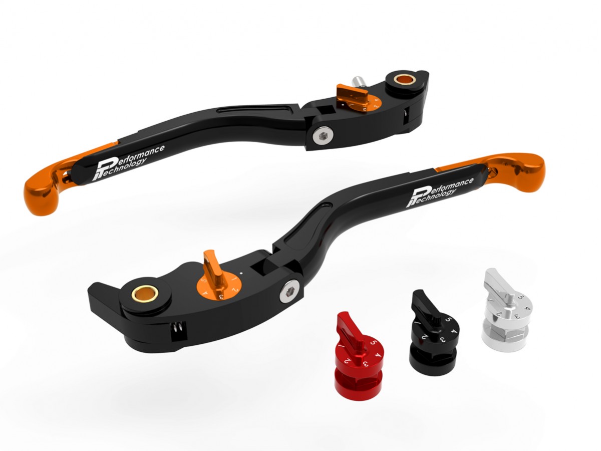 Ducabike Performance Technology ECO GP2 Folding Lever Set for 2017+ KTM