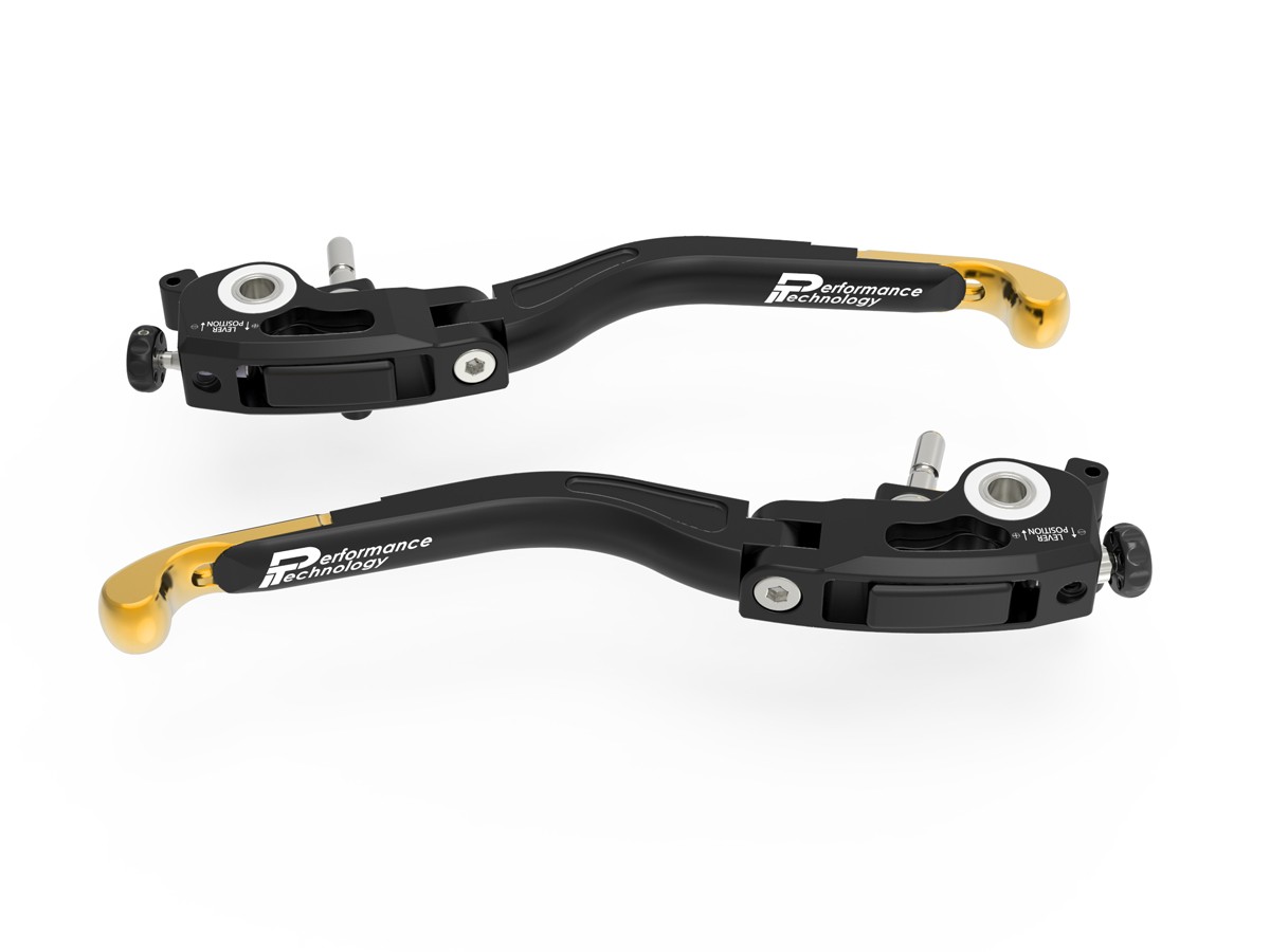 DBK Special Parts (Ducabike) Performance Technology L31 EVO Folding Lever Set for Ducati with Brembo Self Purging Radial Masters DBK Special Parts (Ducabike) Performance Technology L31 EVO Folding Lever Set for Ducati with Brembo Self Purging Radial Masters