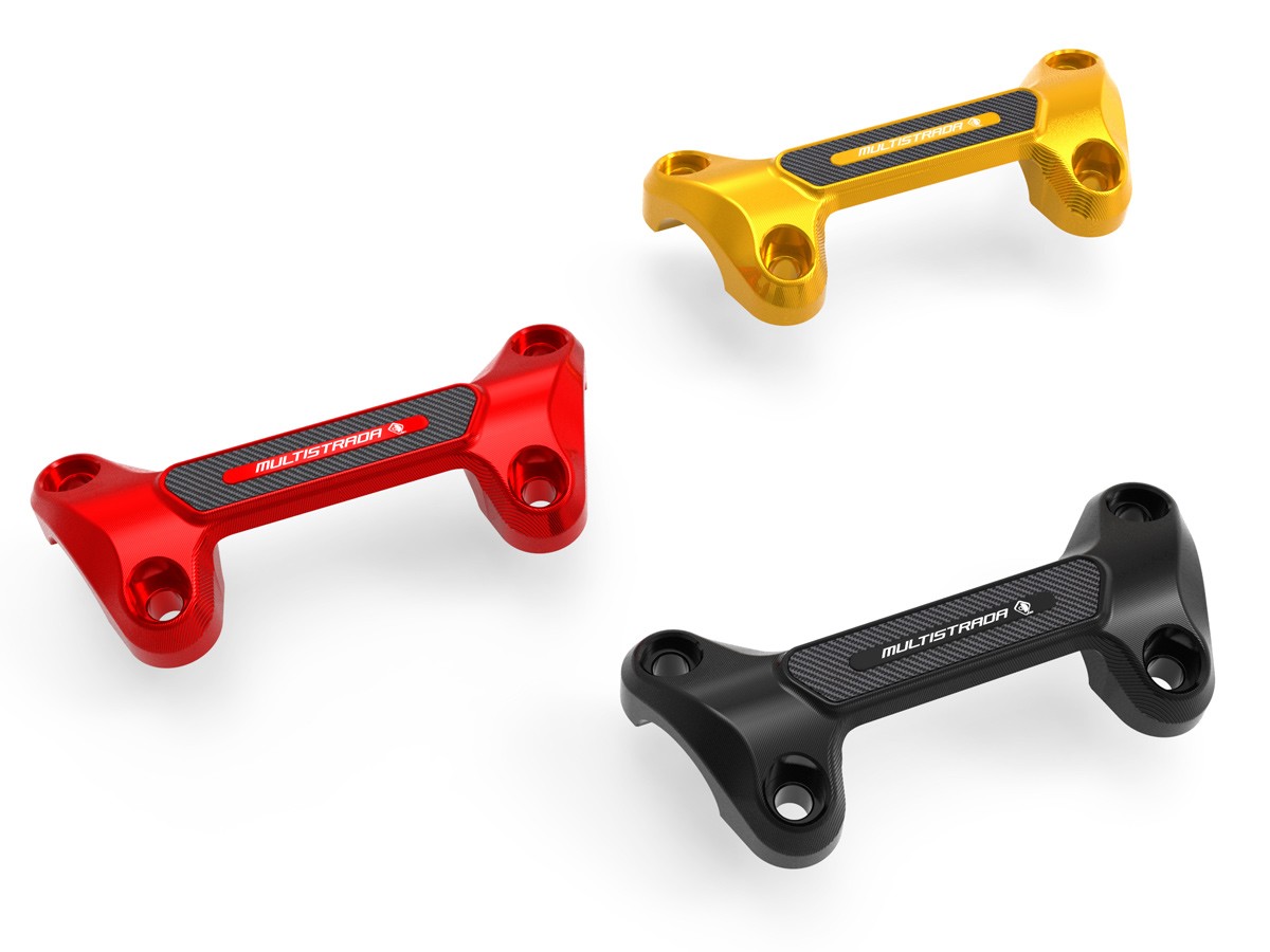 DBK Special Parts (Ducabike) Billet Handlebar Clamp for the Ducati Multistrada V4 DBK Special Parts (Ducabike) Billet Handlebar Clamp for the Ducati Multistrada V4