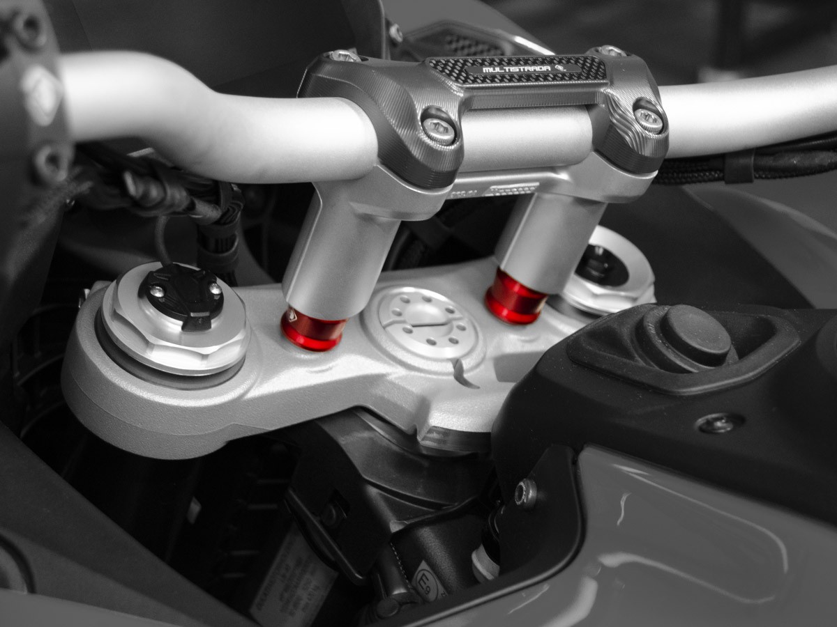 Ducabike Billet Handlebar Riser Kit for the Ducati Multistrada V4