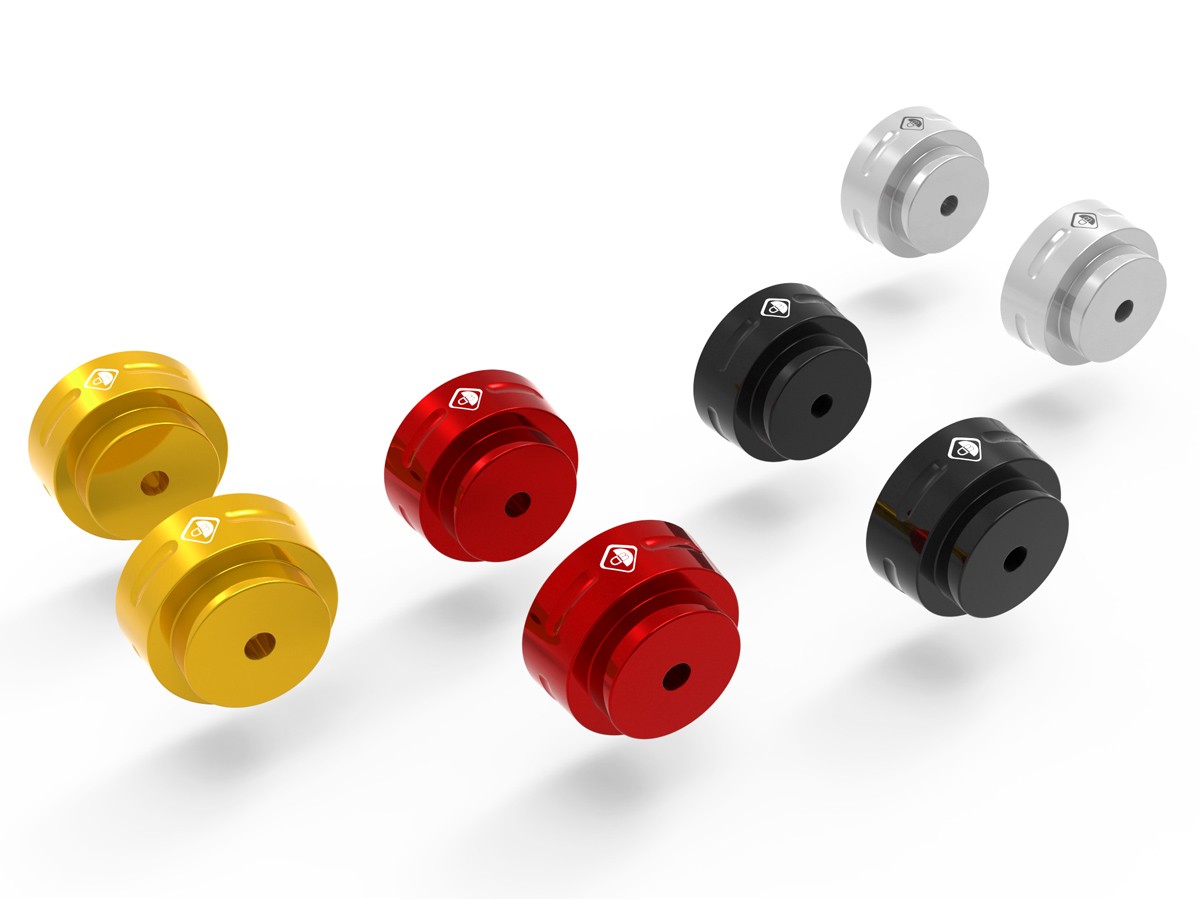 DBK Special Parts (Ducabike) Bar Ends for the Ducati Multistrada V4 / S / Sport and Hypermotard 698 Mono DBK Special Parts (Ducabike) Bar Ends for the Ducati Multistrada V4 / S / Sport and Hypermotard 698 Mono