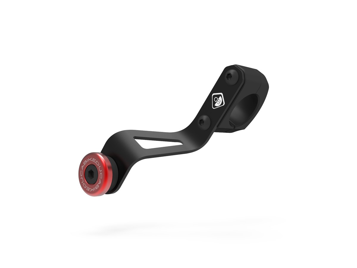 DBK Special Parts (Ducabike) Exhaust Support Bracket for Multistrada V4 (21-24 only) replaces OE Passenger Footpeg - Delete DBK Special Parts (Ducabike) Exhaust Support Bracket for Multistrada V4 (21-24 only) replaces OE Passenger Footpeg - Delete