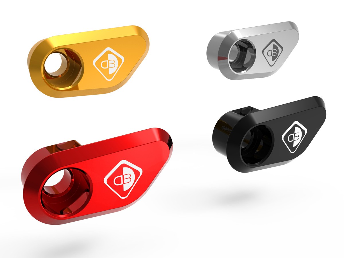 DBK Special Parts (Ducabike) Billet Front ABS Sensor Protector for the Ducati Diavel V4, Scrambler 800, and Hypermotard 698 Mono (2023+) DBK Special Parts (Ducabike) Billet Front ABS Sensor Protector for the Ducati Diavel V4, Scrambler 800, and Hypermotard 698 Mono (2023+)