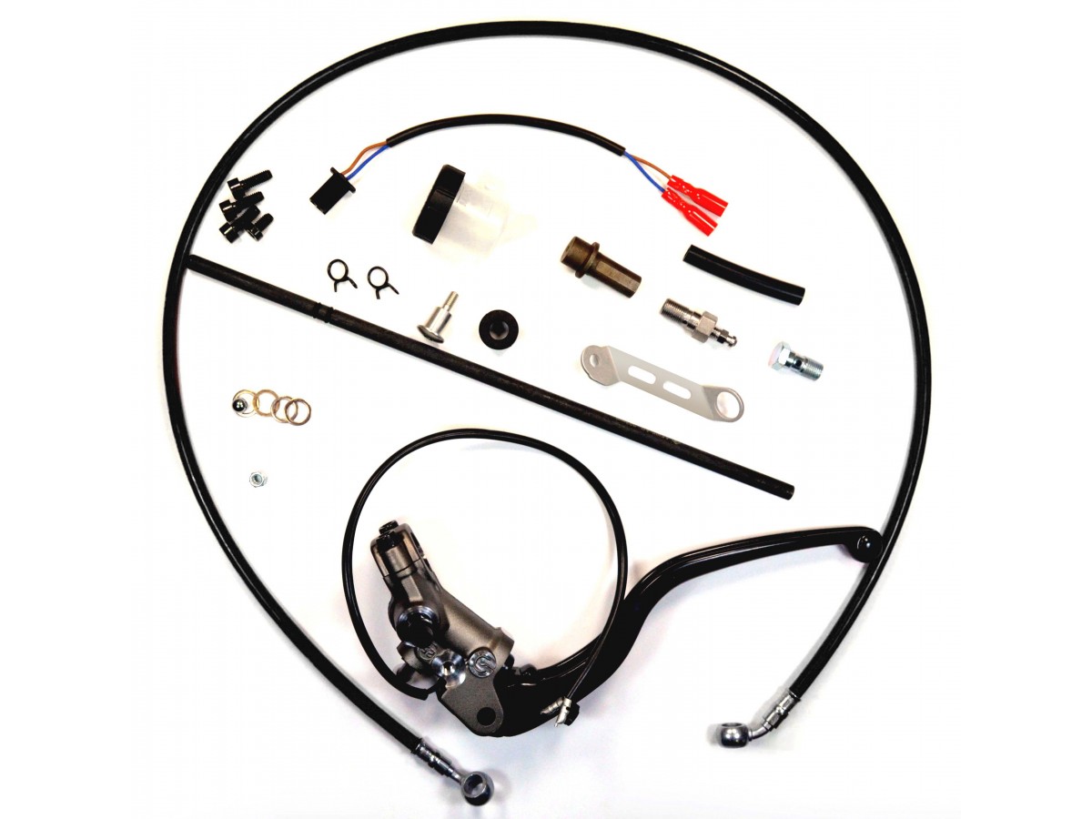 DBK Special Parts (Ducabike) Hydraulic Clutch Conversion Kit for Certain Ducati Scrambler Cafe Racer models and Hypermotard 821 SP DBK Special Parts (Ducabike) Hydraulic Clutch Conversion Kit for Certain Ducati Scrambler Cafe Racer models and Hypermotard 821 SP