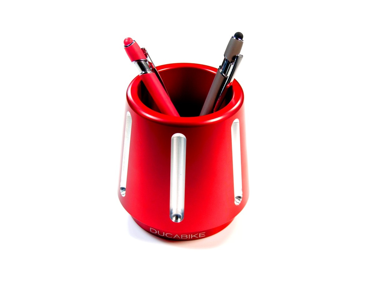 DBK Special Parts (Ducabike) Billet Pen Holder / Desk Decoration / Cup DBK Special Parts (Ducabike) Billet Pen Holder / Desk Decoration / Cup