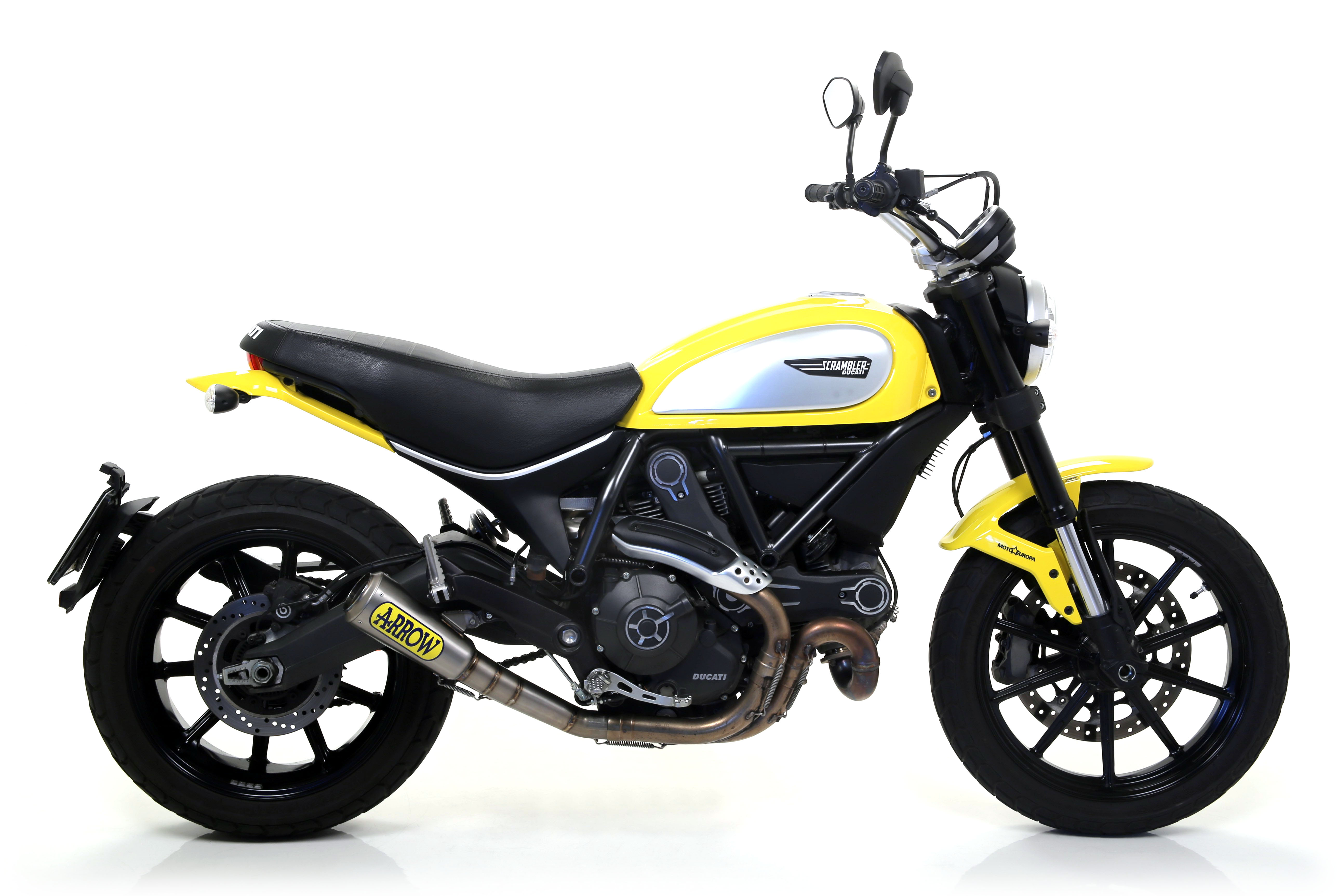 ドゥカティスクランブラーARROW アロー Exhaust Muffler EXHAUST MUFFLER SILENCER ARROW PRO-RACE STEEL TRIUMPH SPEED